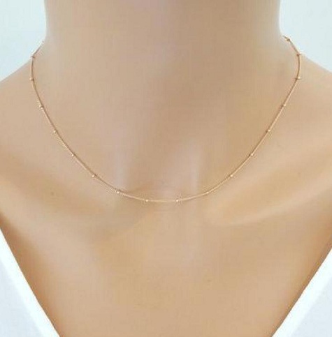 Chain Choker Necklace for Girls