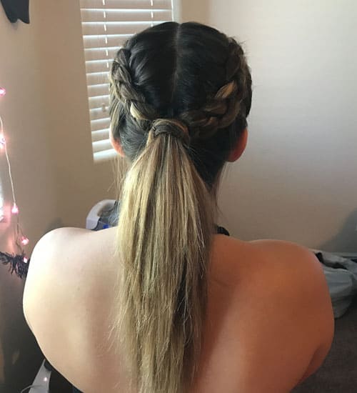 French Ponytail Hairstyles 9