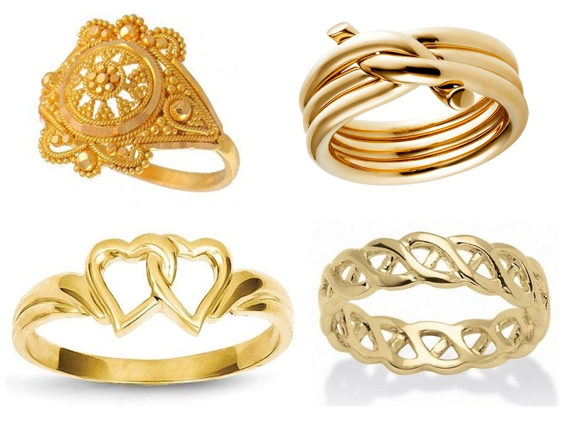 Gold Rings Without Stones 12 Stunning Designs Of Women's
