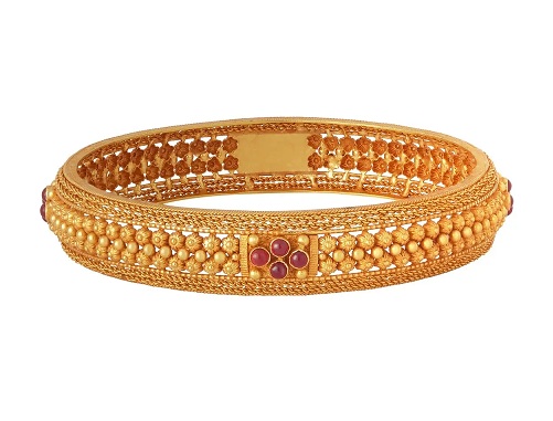 20 Latest Collection of Gold Bangle Designs in 20 Grams