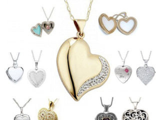9 Heart Shaped Locket Jewelry Designs with Names