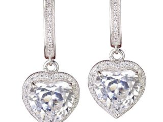 9 Attractive Heart earrings in New Styles