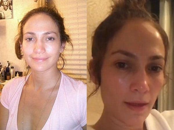 Jennifer Lopez without Makeup 5
