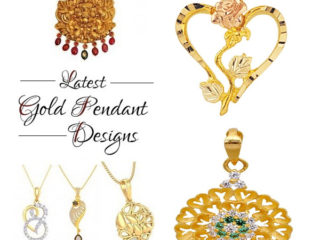 25 Latest Gold Pendant Designs for Men and Women