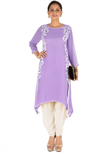 Light Purple Salwar Suit