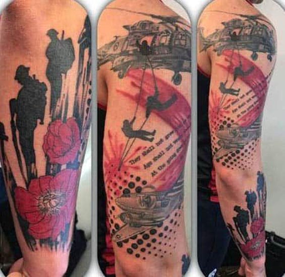 Military Tattoo Designs And Meanings 1