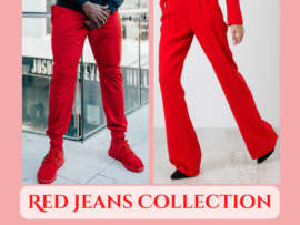 9 Stylish Collection of Red Jeans for Men and Women