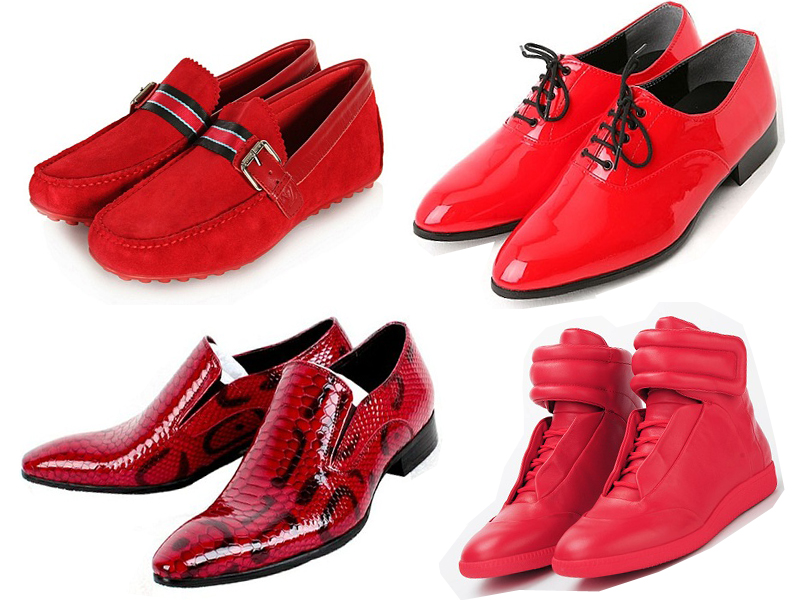 Stylish Red Shoes for Men and Womens 