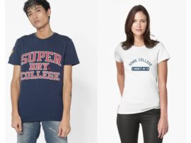 Top 9 Modern and Vintage College T-Shirts For Youth