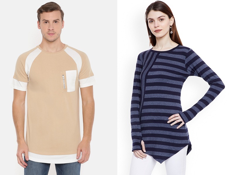 Top 9 Trendy Designs Of Long T Shirts For Men And Women