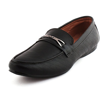 Vestrico Men’s Black Loafer Shoe