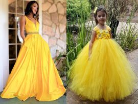 Yellow Frocks – 9 Best and Trendy Designs