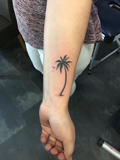 40 Best Tropical Palm Tree Tattoos The Inked Trip To Sun Paradise  Saved  Tattoo