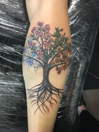 Best Tree Tattoo Designs With Meanings 8
