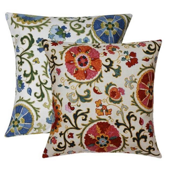 Decorative Pillows In Different Colours