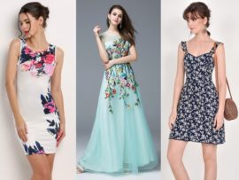 30 Beautiful Designs of Floral Dresses for Modern Look
