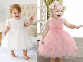 Frocks for 1 Year Baby Girl – 9 Best and Beautiful Designs