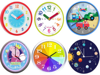 10 Cool & Cute Kids Clock Designs With Pictures