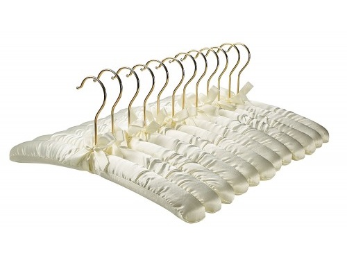 Padded clothes hangers