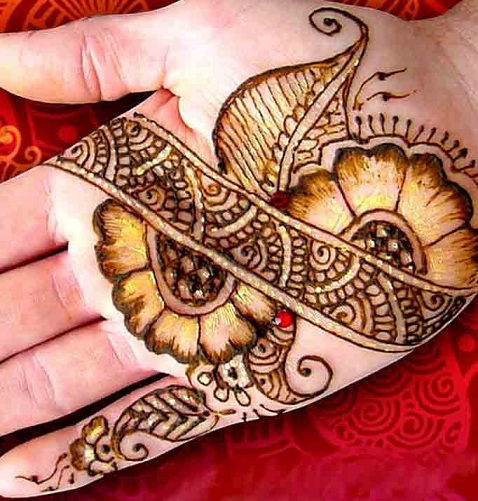 Simple arabic henna for the brides sister #indianwedding #… | Flickr