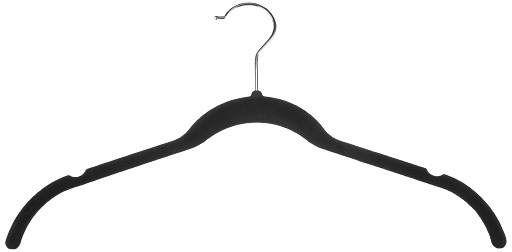 Slim clothes hangers