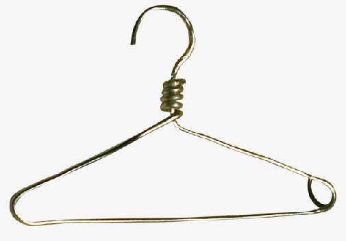 Metal clothes hangers