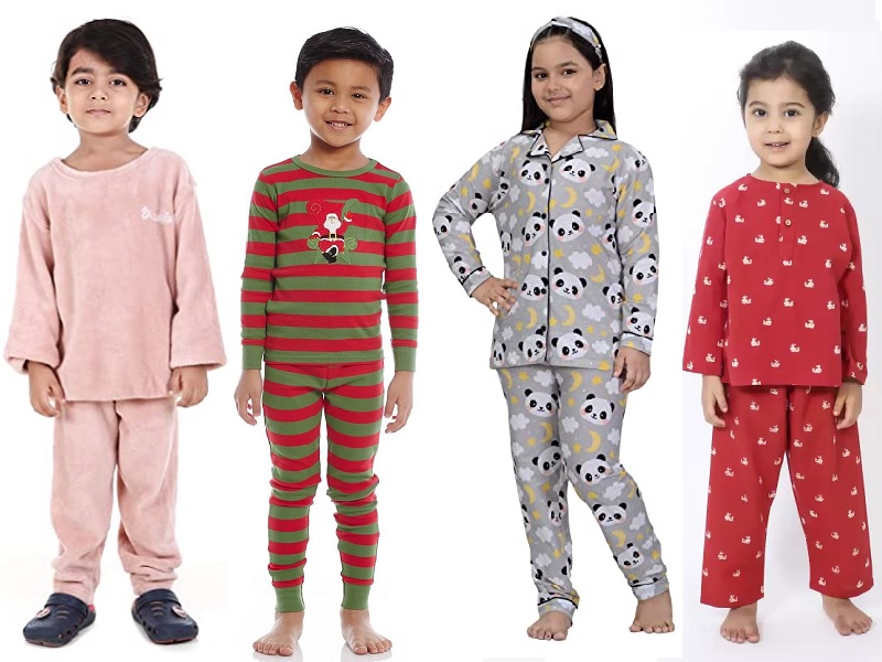 15 Coolest Designs Of Kids Pajamas For Wear At Night