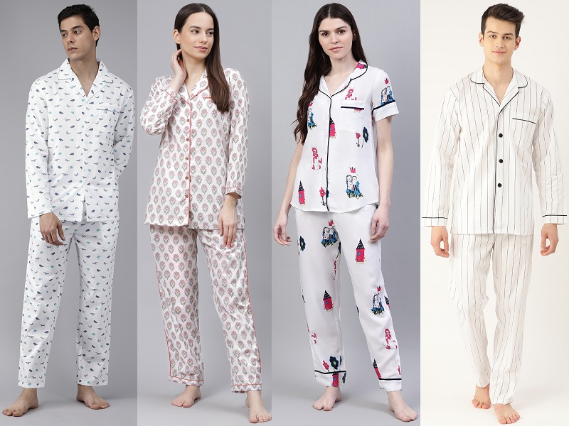 9 Best And Comfy White Pajamas For Men And Women