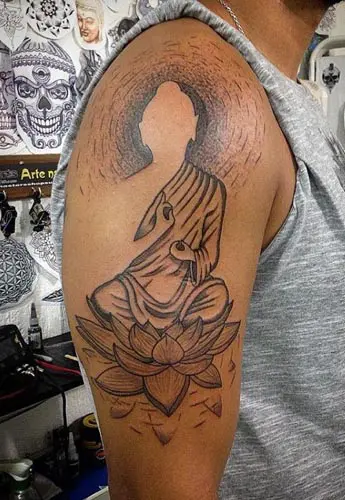 Discover 85+ about simple buddha tattoo latest .vn