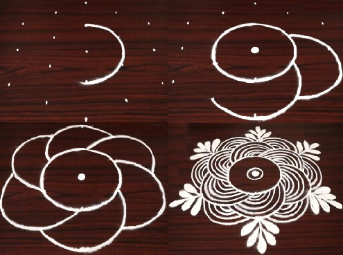 Rangoli to the residuum of the Earth may precisely endure an fine art shape nine Best Rangoli Designs With 5 Dots Trending inward 2019