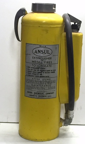 d type of fire extinguishers