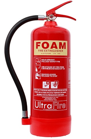 foam type extinguisher