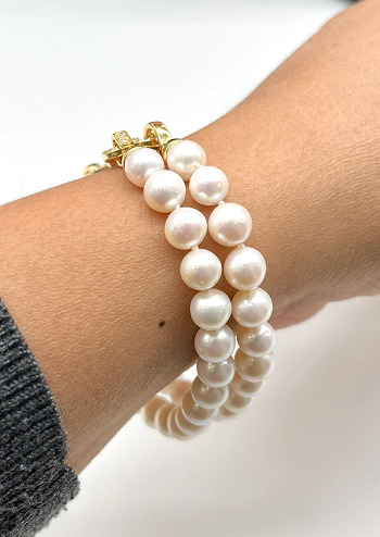 Handmade Natural Pearls Bracelet