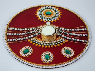 9 Latest and New Acrylic Rangoli Designs with Images