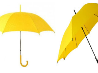 9 Mesmerizing Yellow Umbrellas for Avoid UV Rays & Rain