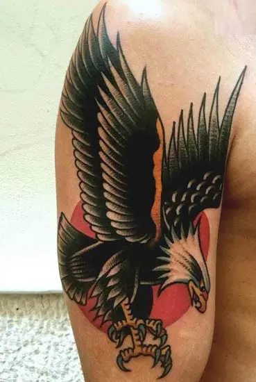 Eagle tattoo on girls chest  Best Tattoo Ideas For Men  Women