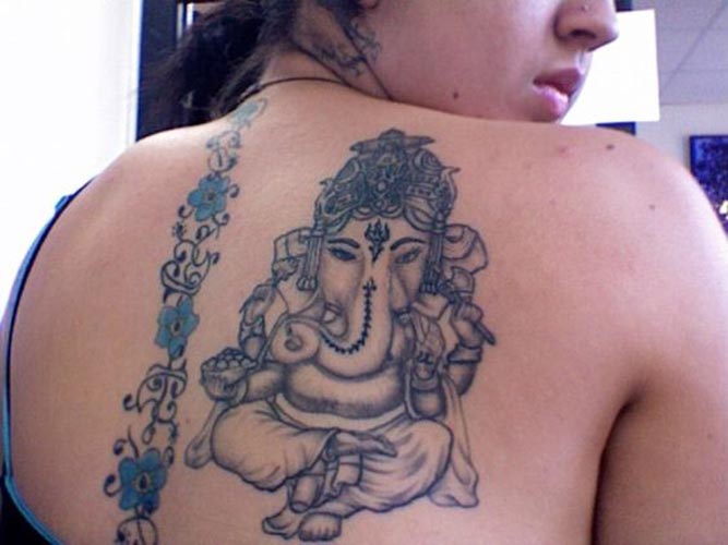 Best Lord Ganesha Tattoo Designs 7