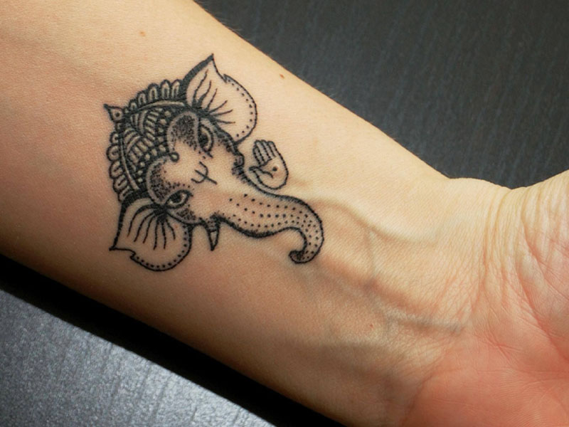 Best Lord Ganesha Tattoos Designs  Ace Tattooz Studio