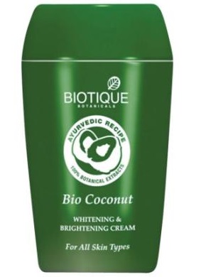 Biotique Bio Coconut Whitening Brightening Creams