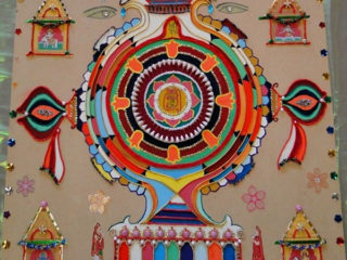 9 Classy Jain Art Rangoli Designs with Pictures!
