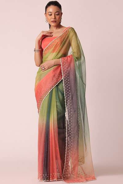 Fancy Sarees With Stones