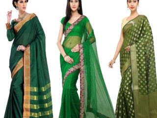 Top 20 Green Sarees That Never Go Out Of Fashion