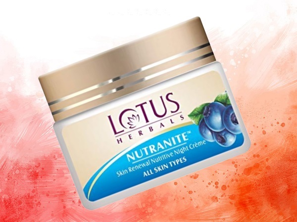Lotus Herbals Skin Renewal Night Cream For Oily Skin