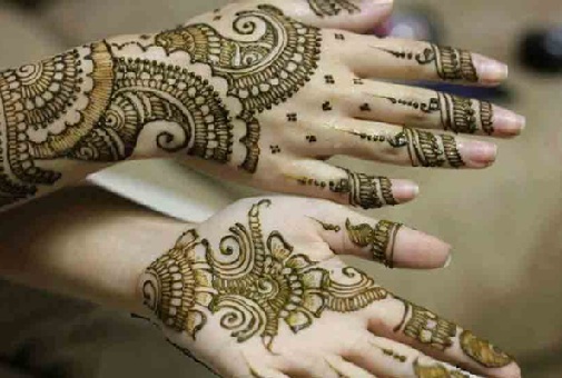 Mehendi Designs For Back And Front