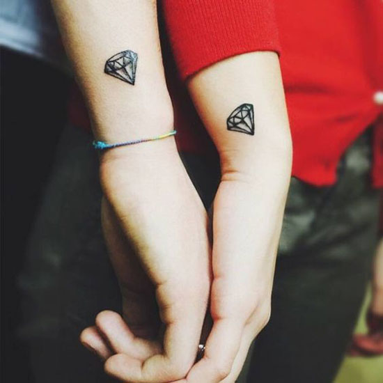 The Diamond Tattoo Meaning And 80 Dazzling Designs!