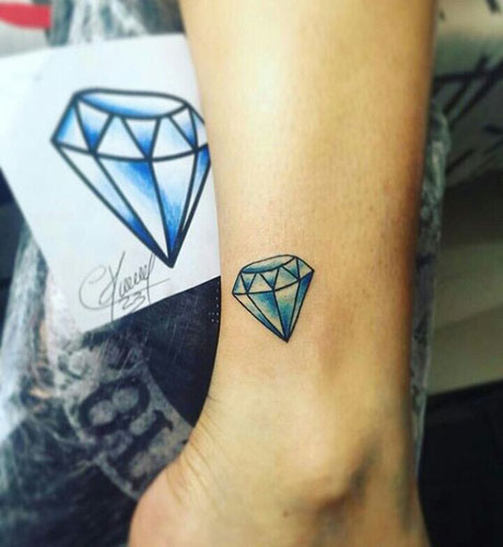 Diamond Tattoo Designs For Men And Women 5