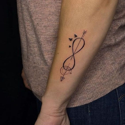 Aggregate 95+ about infinity loop tattoo unmissable - in.daotaonec