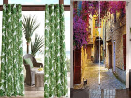 9 Latest and Elegant Printed Curtain Designs