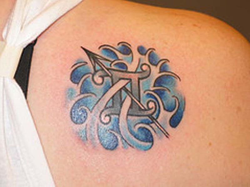 combination sagittarius and gemini tattoo