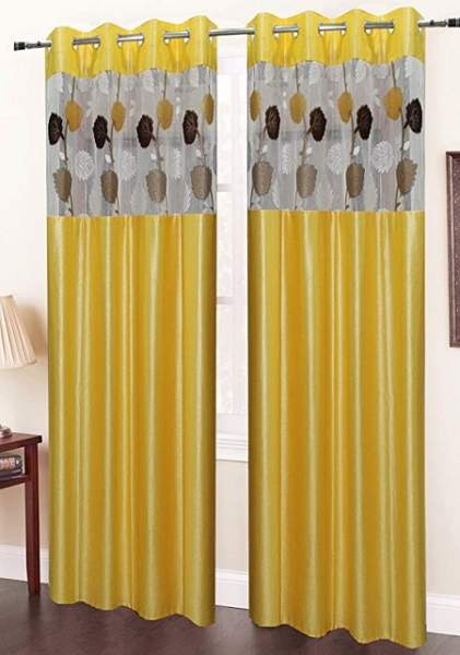 15 Latest Best Gold Curtain Designs With Pictures